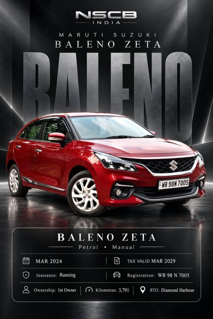 Maruti Suzuki Baleno Zeta WB 98 N 7005