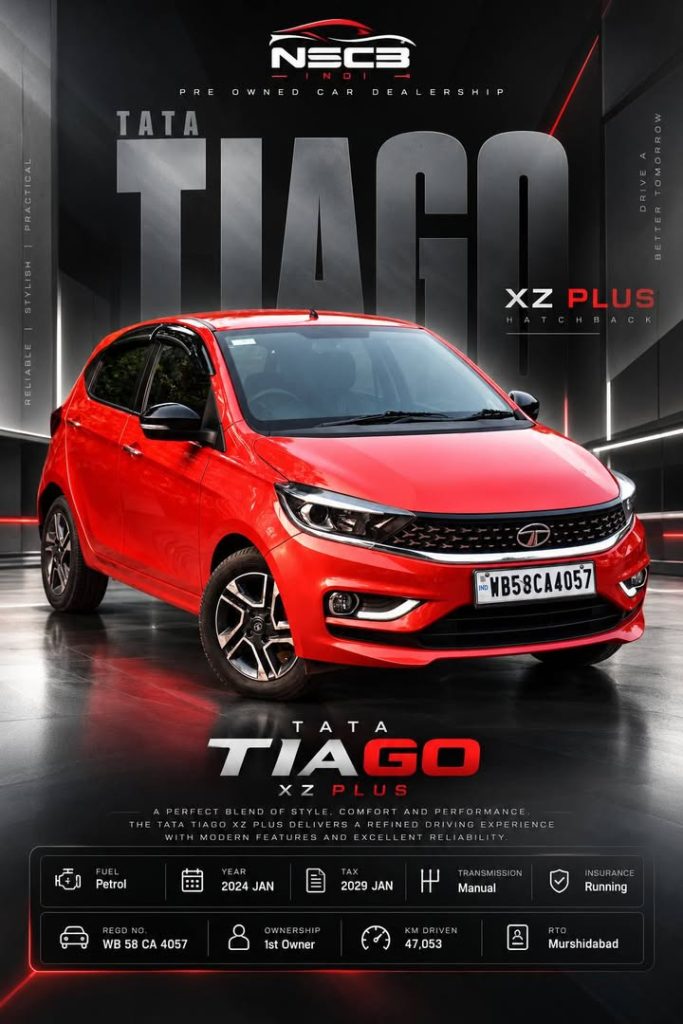 Tata Tiago XZ Plus WB 58 CA 4047