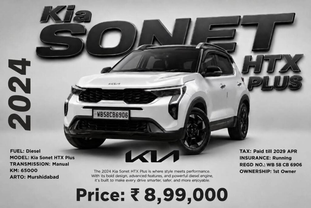 Kia Sonet HTX Plus WB 58 CB 6906