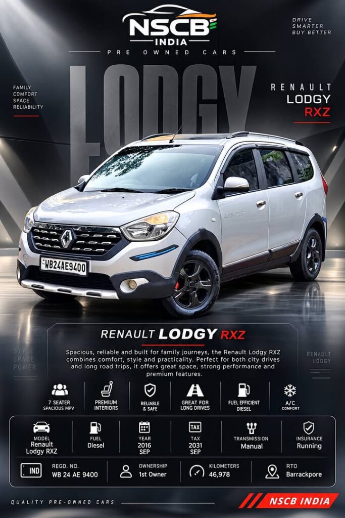 Renault Lodgy RXZ WB 24 AE 9400